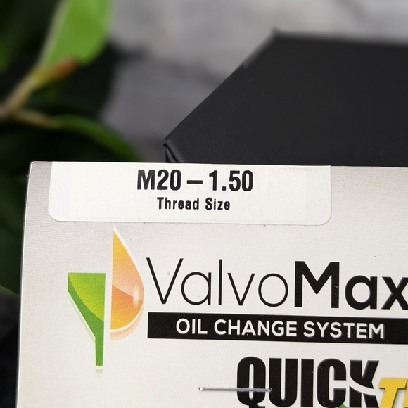 OEM ValvoMax M20-1.50 quick twist oil drain plug system plug - Picture 4 of 8